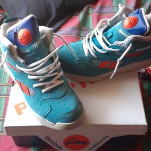 Reebok pumps custom fit..